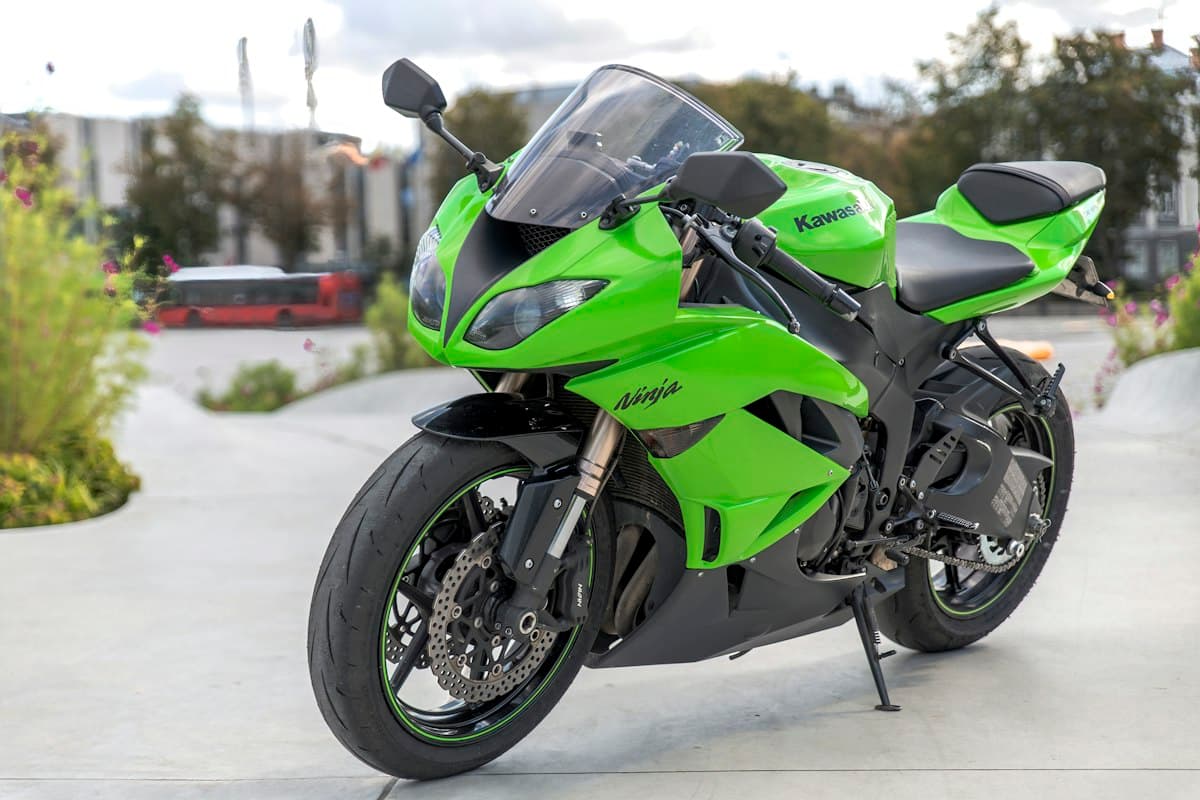 Kawasaki Ninja teslimatı